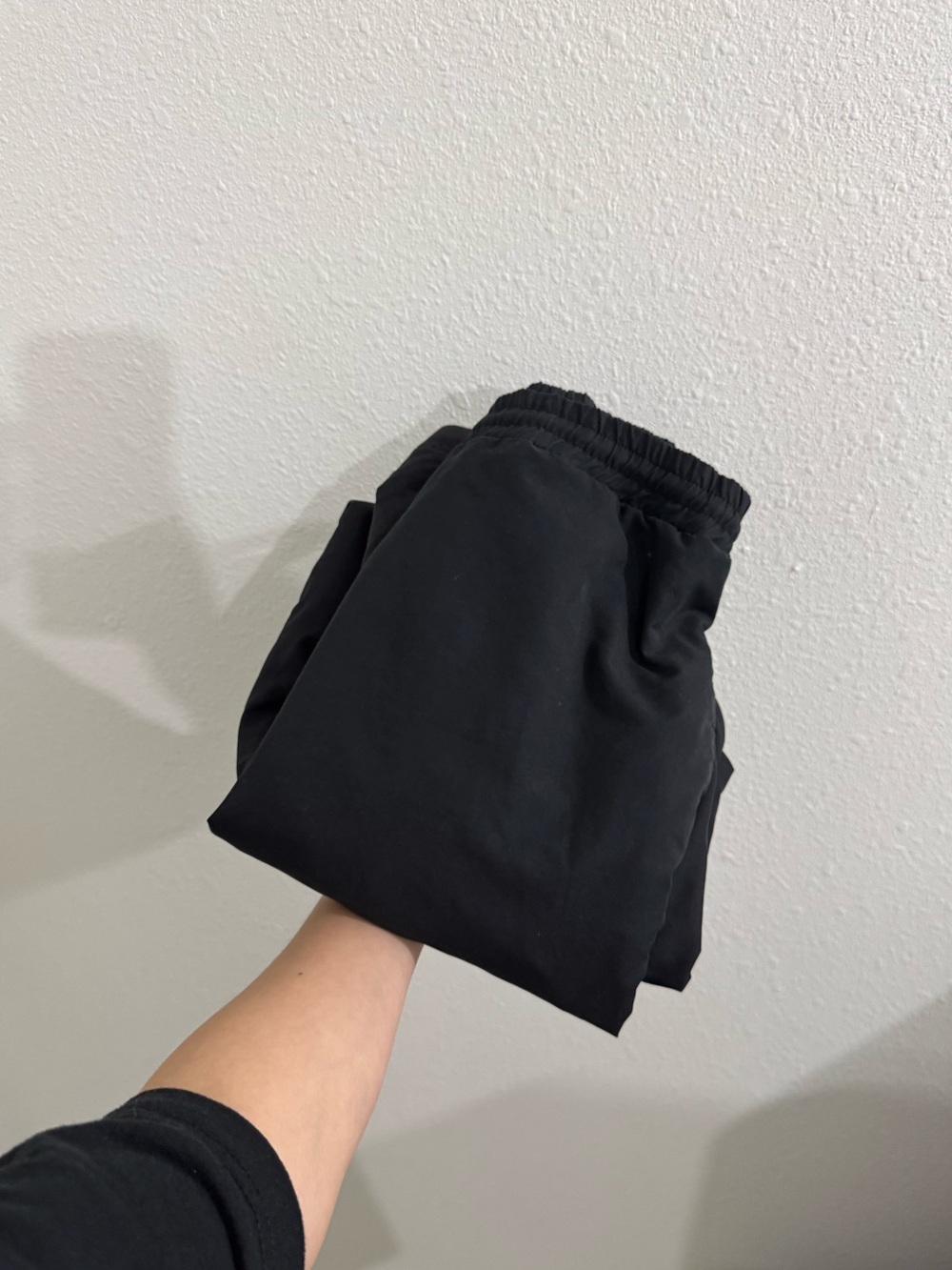 Black track pants
